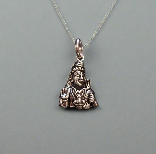 925 Oxidized Shiv Ji Locket