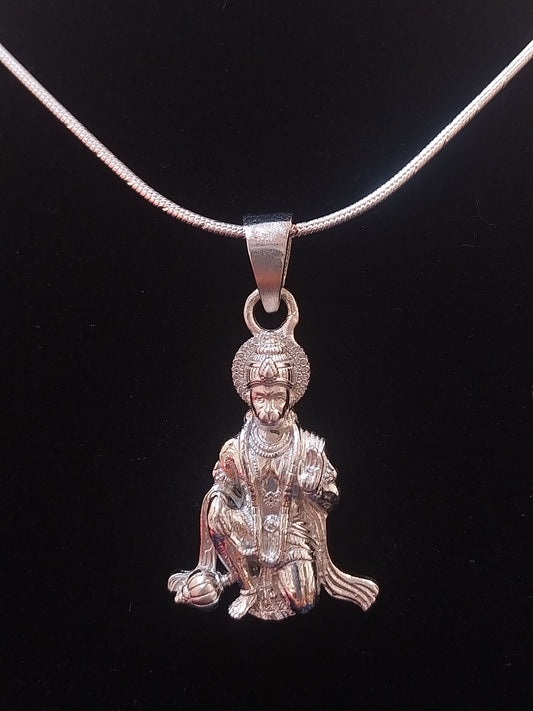 925 Sterling Silver Hanuman Ji Locket